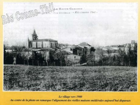 Le village en 1900